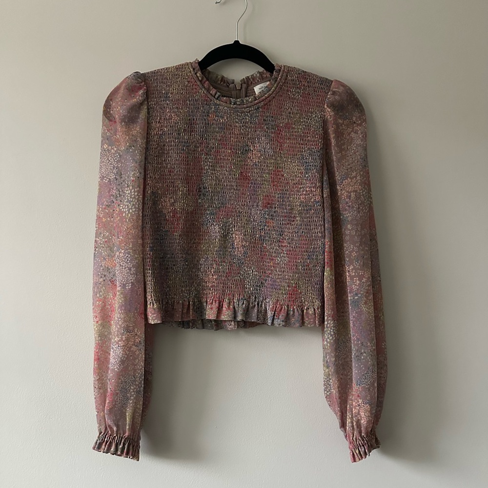 Wilfred Multicolored Floral Blouse